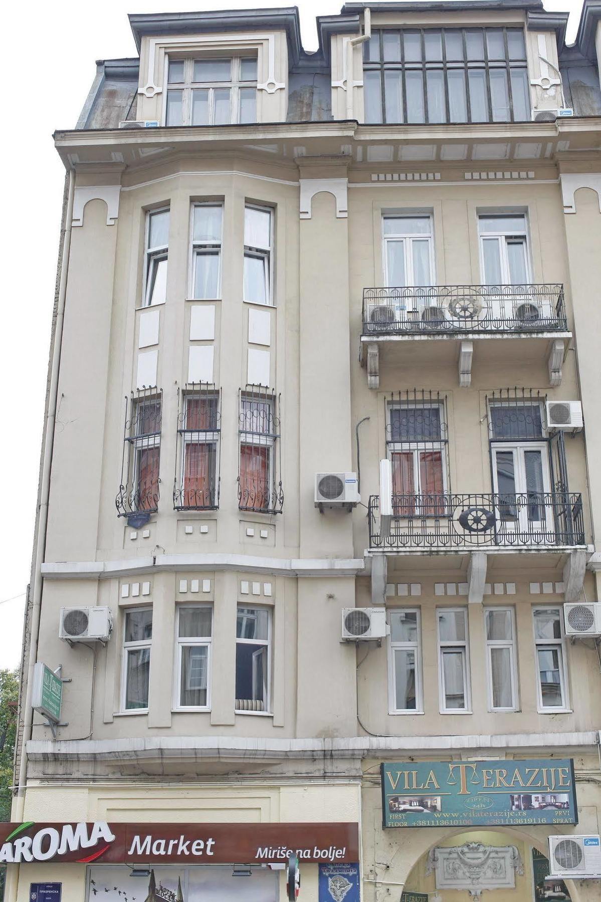 Vila Terazije Hotell Belgrad Exteriör bild